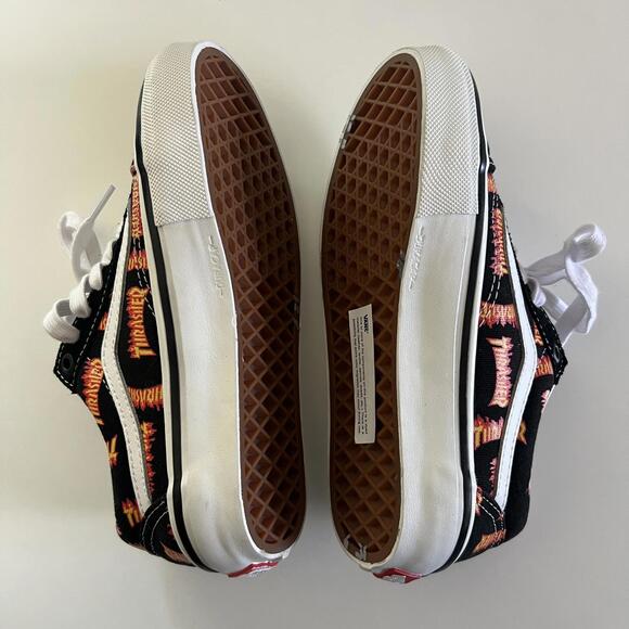 Vans Old Skool Thrasher Magazine Flame - Men/‎ Kid’s 4 - Women’s 5.5 - Skater - Picture 3 of 8